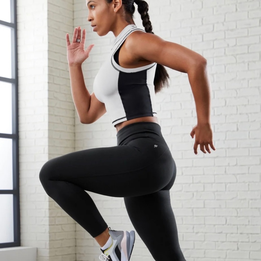 Fabletics Define High-Waisted Leggings- Black